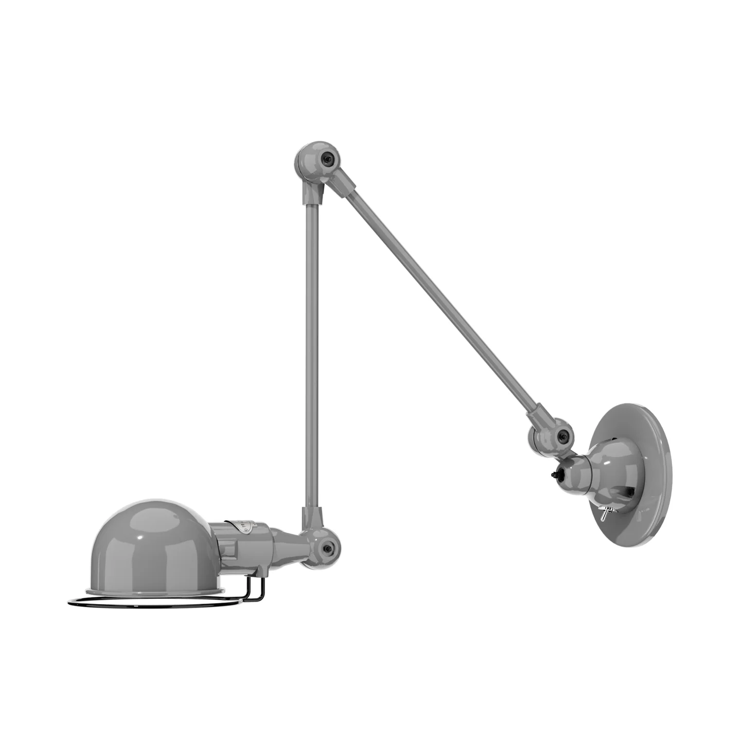 Mouse Grey  Signal SI331 Wall Lamp by Jielde Lamps